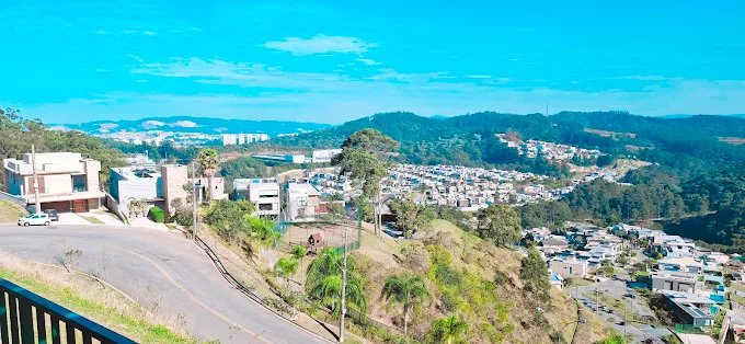 Vista panorâmica do condomínio